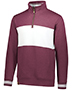 Maroon Heather/White