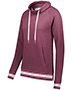 Maroon Heather/White