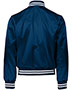 Augusta Sportswear 3610  Satin Baseball Jacket/Striped Trim