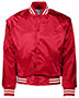 Augusta Sportswear 3610  Satin Baseball Jacket/Striped Trim