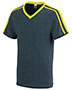 Augusta 363 Adult Get Rowdy Shoulder Stripe T-Shirt