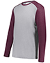 Grey Heather/Maroon Heather