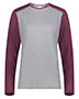 Grey Heather/Maroon Heather