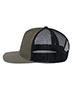 Augusta P724 5-Panel Mesh Overlay Trucker Snapback