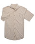 Backpacker BP7019 Men Slub Chambray Short-Sleeve Shirt