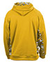 Badger 1464  Digital Camo Colorblock Performance Fleece Hooded Sweatshirt