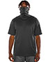 Badger 1922 Boys Youth 2B1 T-Shirt with Mask