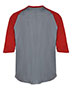 Badger 2133 Youth B-Core 3/4 Sleeve Baseball T-Shirt