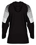 Badger 2211 Boys Youth Lineup Hooded Long Sleeve T-Shirt