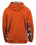 Badger 2464  Youth Digital Camo Colorblock Performance Fleece Hooded Sweatshirt