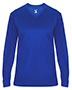 Badger 4064  Ultimate SoftLock™ Women's V-Neck Long Sleeve T-Shirt