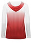 Badger 4208  Women's Ombre Long Sleeve Hooded T-Shirt