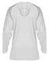 Badger 4211 Men Lineup Hooded Long Sleeve T-Shirt
