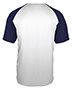 Badger 4950  Triblend Full Button T-Shirt