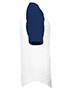 Badger 4950  Triblend Full Button T-Shirt