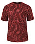 Badger 4975 Men Tie-Dyed Tri-Blend T-Shirt