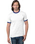 Bayside BA1801  Unisex Ringer T-Shirt
