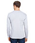 Bayside BA3055 Unisex 6.1 oz Union-Made Long-Sleeve Pocket Crew T-Shirt