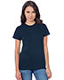 Bayside BA3075 Women Union-Made 6.1 oz Cotton T-Shirt