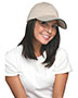 Bayside 3617 Unisex Washed Cotton Unstructured Sandwich Cap