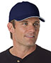 Bayside 3621 Unisex Brushed Twill Structured Sandwich Cap