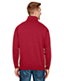 Bayside BA920 Men 9.5 oz. 80/20 Quarter-Zip Pullover Sweatshirt