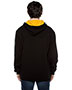 Beimar Drop Ship F1023 Men 10 Oz. 80/20 Poly/Cotton Contrast Hood Sweatshirt