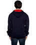 Beimar Drop Ship F1023 Men 10 Oz. 80/20 Poly/Cotton Contrast Hood Sweatshirt