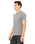 Bella + Canvas 3125 Men Tri-Blend Short-Sleeve Henley