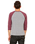 Bella + Canvas 3200 Unisex 3/4 Sleeve Baseball Tee