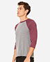 Bella + Canvas 3200 Unisex 3/4 Sleeve Baseball Tee