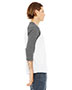 Bella + Canvas 3200 Unisex 3/4 Sleeve Baseball Tee