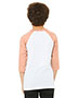 Bella + Canvas 3200Y Boys 3/4-Sleeve Baseball T-Shirt