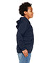 Bella + Canvas 3739Y Youth Sponge Fleece Full-Zip Hooded Sweatshirt
