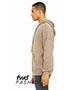 Bella + Canvas 3742C  FWD Fashion Unisex Raw Seam Hooded Sweatshirt