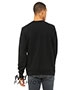 Bella + Canvas 3743  FWD Fashion Unisex Raw Seam Crewneck Pullover