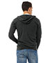 Bella + Canvas 3939 Unisex Tri-Blend Full-Zip Lightweight Hoodie