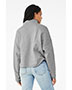 Bella + Canvas 3953  Ladies' Sponge Fleece Half-Zip Pullover Sweatshirt