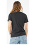 Bella + Canvas 6405 Women Missys Relaxed Jersey Short-Sleeve V-Neck T-Shirt