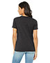 Bella + Canvas 6405CVC Women Missys Relaxed Jersey Short-Sleeve V-Neck T-Shirt