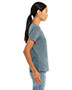 Bella + Canvas 6405CVC Women Missys Relaxed Jersey Short-Sleeve V-Neck T-Shirt
