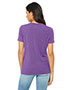 Bella + Canvas 6415 Women Missys Relaxed Jersey Short-Sleeve V-Neck T-Shirt