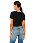 Bella + Canvas 6681 Women Poly/Cotton Crop T-Shirt