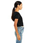 Bella + Canvas 6681 Women Poly/Cotton Crop T-Shirt