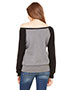 Bella + Canvas 7501 Women Sponge Fleece Wide Neck Sweatshirt