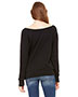 Bella + Canvas 7501 Women Sponge Fleece Wide Neck Sweatshirt