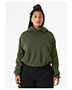 Bella + Canvas 7506C  Ladies' Sponge Fleece Cinched Bottom Hooded Sweatshirt