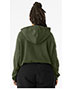 Bella + Canvas 7506C  Ladies' Sponge Fleece Cinched Bottom Hooded Sweatshirt