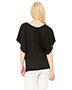 Bella + Canvas 8821 Women Flowy Draped Sleeve Dolman T-Shirt