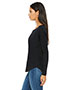 Bella + Canvas 8852 Women Flowy Long-Sleeve T-Shirt With 2x1 Sleeves